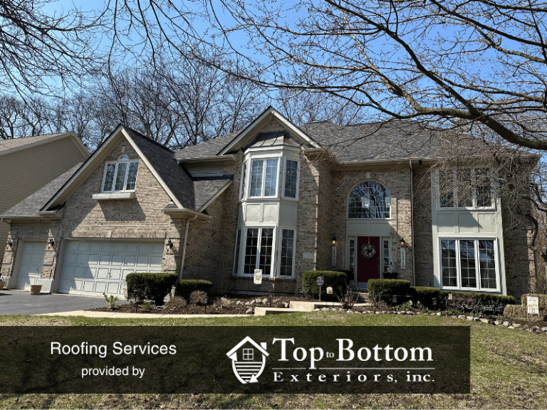 St. Charles roof replaced after worn shingles left asphalt pieces in gutters
