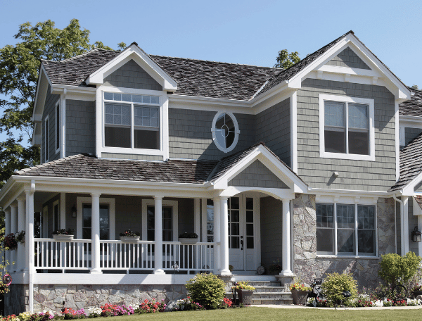 Top to Bottom Exteriors provides roofing and siding services to homes in North Aurora, Illinois.