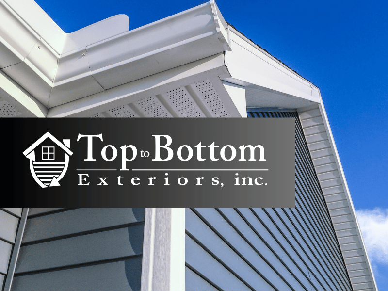 Top to Bottom Exteriors provide expert residential exterior services