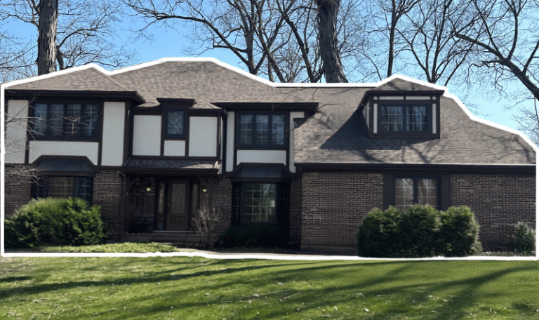 New roof installation and gutter covers on West Chicago home prepared for resale