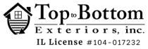 Top to Bottom logo with Illinois License #104-017232